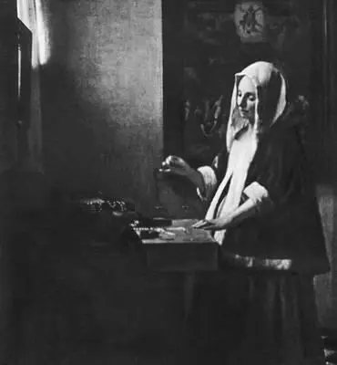 Женщина взвешивающая жемчуг 1660е гг Национальная галерея искусства - фото 484