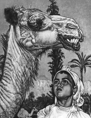 Э Вийральт Девочкаберберка с верблюдом Мягкий лак 1940 Вика - фото 78