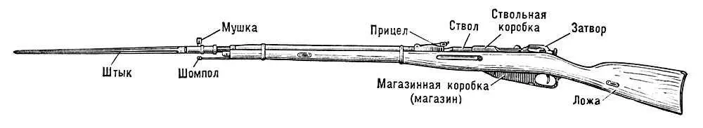 Винтовка образца 18911930 Винтовое движение Винтовое движениедвижение - фото 174