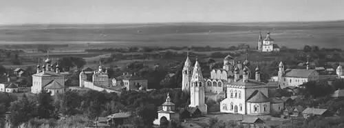 Суздаль Вид части города Владимирская порода Владимирская породалошадей - фото 34