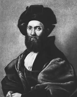 Рафаэль Портрет Бальдассаре Кастильоне 151516 Лувр Париж Сандро - фото 194