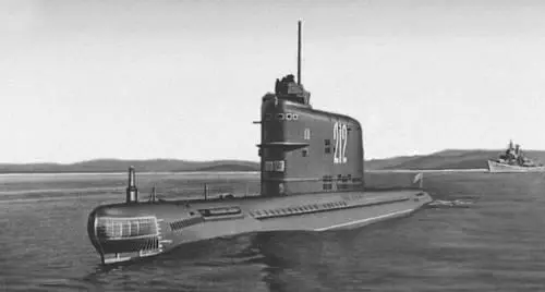 Советский ВМФ Ракетная подводная лодка Корабли иностранных флотов периода - фото 126