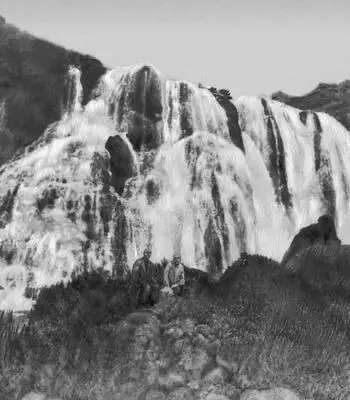 Шакинский водопад Армянская ССР Ниагарский водопад на р Ниагара США - фото 25