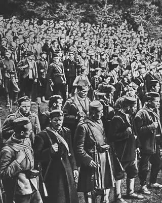 Воинская часть Народноосвободительной армии Югославии Сент 1942 Тонущий - фото 38