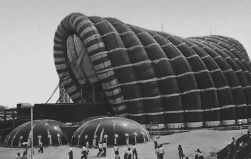 Павильон группы Фудзи на выставке в Осаке 1970 Архитектор Ютака Мурата - фото 92