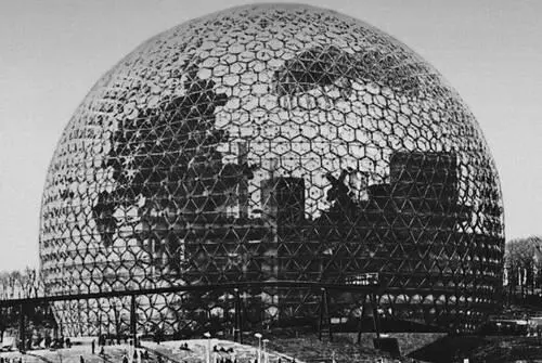 Павильон США на выставке в Монреале Канада 1967 Архитектор Б Фуллер - фото 101