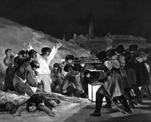 Ф Гойя Расстрел повстанцев в ночь на 3 мая 1808 года Около 1814 Прадо - фото 31