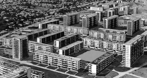 Клуж Румыния Жилой район Георгиени 1960е гг М А Белый А С Михайлов - фото 78