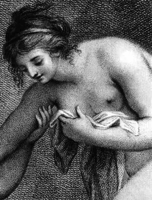 Пунктир Ф Бартолоцци Купающаяся нимфа 1786 Фрагмент А Альтдорфер - фото 47