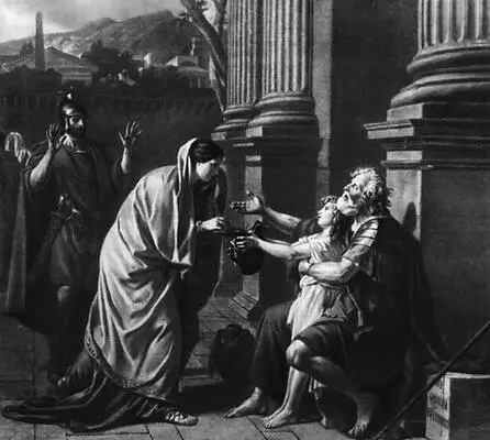 Ж Л Давид Велизарий просящий подаяние 1781 Музей изящных искусств - фото 6