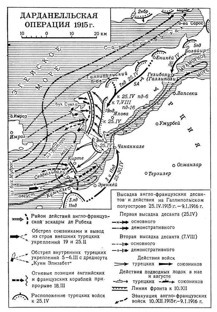 Дарданелльская операция 1915 г Дарданелльское сражение Дарданелльское - фото 214