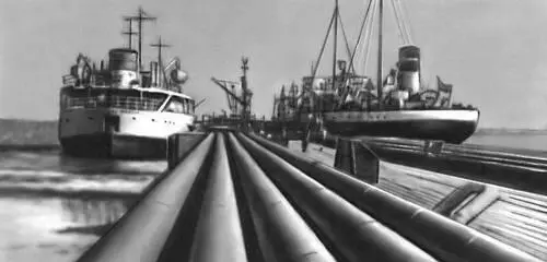 Махачкалинский порт У нефтеналивного пирса Родник в лезгинском сел Микрах - фото 68