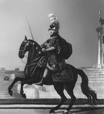 В Эриксен Екатерина II в преображенском мундире на коне 1764 Эрмитаж - фото 198