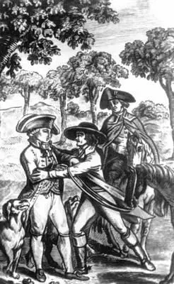 Д Дидро Жак фаталист Фронтиспис 1го тома Париж 1797 гравюра анонимного - фото 36