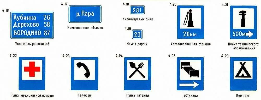 Указательные знаки Указательные знаки Указательные знаки - фото 207