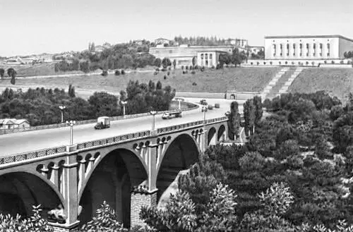 Мост Ахтанак через р Раздан 1940е гг архитекторы А М Мамиджанян А - фото 14