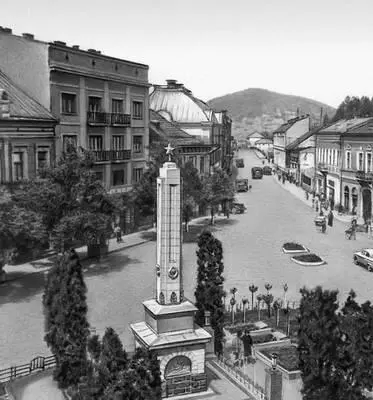 Мукачево Площадь Мира Дорога в горах Ужгород Вид части города - фото 101