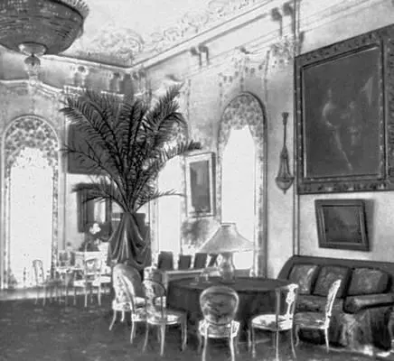 Гостинная виллы графини М Э Клейнмихель в Петербурге 1910е гг Жилище - фото 139