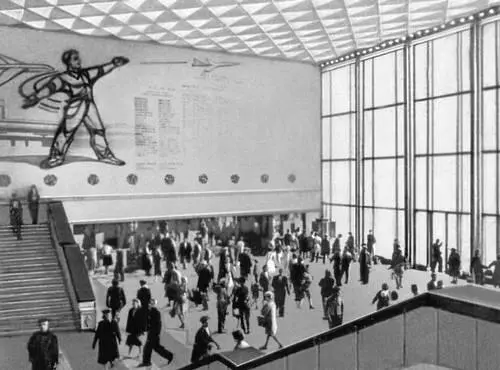 Железнодорожный вокзал в Риге 19571960 Архитекторы В И Кузнецов и В П - фото 8