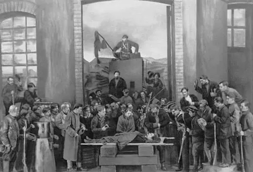 Сцена из спектакля Бронепоезд 1469 В В Иванова МХАТ 1927 В В Иванов - фото 16