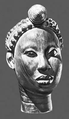 Ифе Голова обожествлённого царя Бронза 1115 вв Музей Ифе Ифе Фигура - фото 2