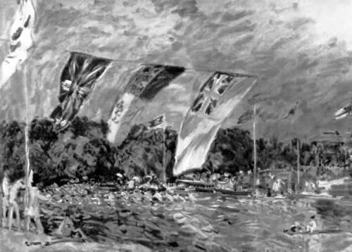 А Сислей Регата в Анли 1874 Музей импрессионизма Париж О Ренуар - фото 15