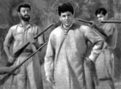 Кадр из фильма Сагина Махато Реж Т Сингх 1971 Сцена из спектакля - фото 68