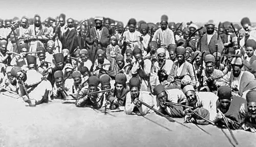 Лагерь бахтиарских племён под Исфаханом во время Иранской революции 1905 11 - фото 74