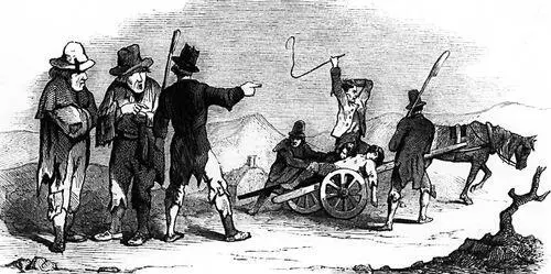 Похороны умерших от голода Рис Г Смита 1847 Д ОНил Холмы Ноккалла - фото 156