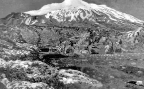 Кьярваль Ледник 1944 Частное собрание Рейкьявик Гостиница слева и - фото 77