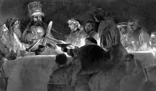 Рембрант Заговор Юлия Цивилиса 1661 Национальный музей Стокгольм А - фото 231
