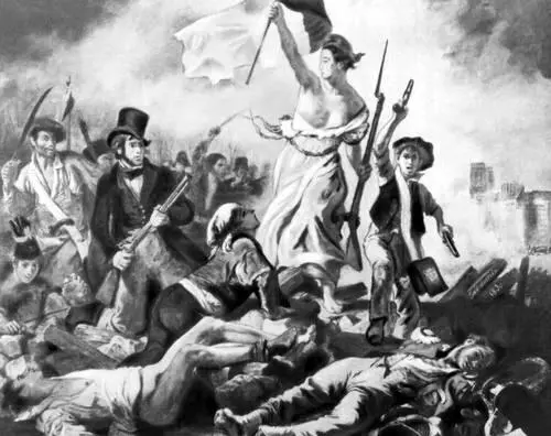 Э Делакруа Свобода ведущая народ Свобода на баррикадах 1830 Лувр - фото 240
