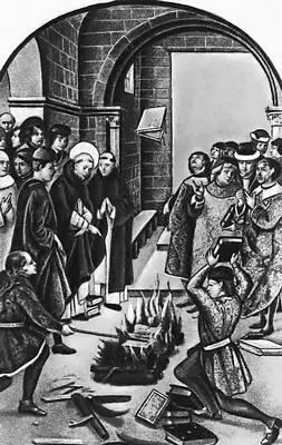 Сожжение книг по приговору инквизиции Картина худ П Берругете Кон 15 - фото 178