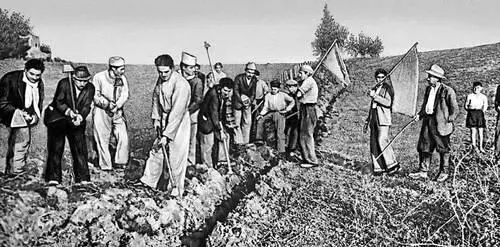 Крестьяне Южной Италии на земле отобранной у помещиков 1950 Шипионе - фото 56