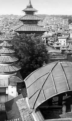 Катманду Общий вид города Като Генити КатоKato Генити р 1890 - фото 1059
