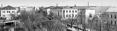 Улица им Карла Маркса в Нукусе Уборка хлопчатника И В Савицкий Хива - фото 691