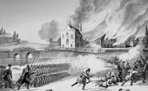 Восстание 183738 Бой повстанцев с войсками в селении СентЭсташ Нижняя - фото 543