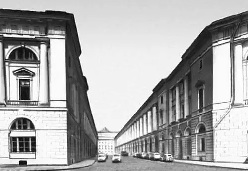 К И Росси Театральная улица ныне улица зодчего Росси в Ленинграде - фото 41