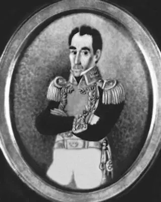 Х М Эспиноса Портрет С Боливара Миниатюра 1828 Колумбия река в - фото 255