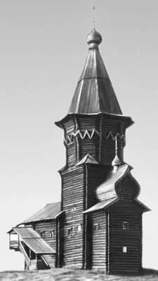 Кондопога Успенская церковь 1774 Кондопожский целлюлознобумажный комбинат - фото 530