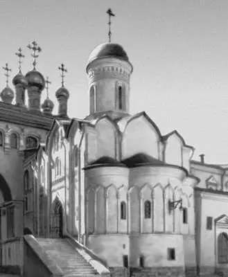 Церковь Ризположения 1486 Зал заседаний в Большом Кремлевском дворце - фото 148