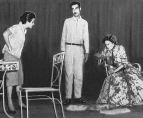 Сцена из спектакля Чашка кофе Р Феррера Палассио де бельс артес 1959 - фото 26