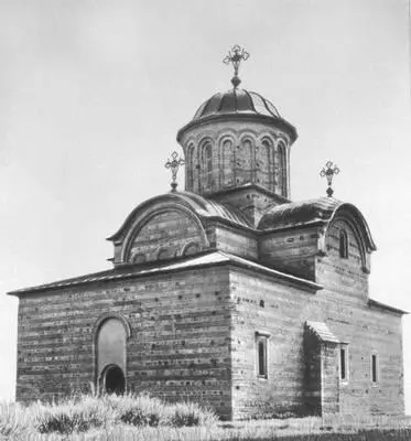 КуртядеАрджеш Церковь св Николая 1352 Курукдарья Курукдарья старое - фото 307