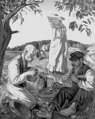 К Миесниек Хлеб насущный 1929 Художественный музей Латвийской ССР Рига - фото 317