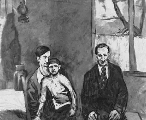 В Гячас Семья 1962 Художественный музей Литовской ССР Вильнюс Н - фото 375