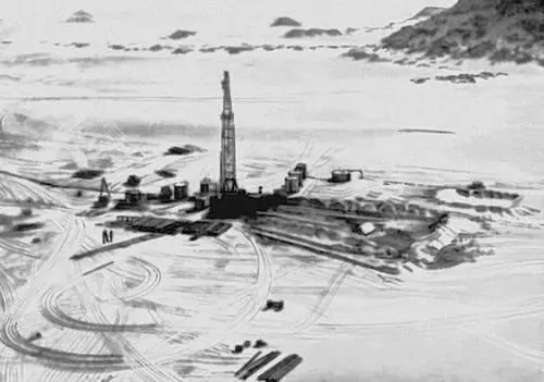 Нефтяная вышка в пустыне Демонстрация в Триполи в поддержку сентябрьского - фото 64