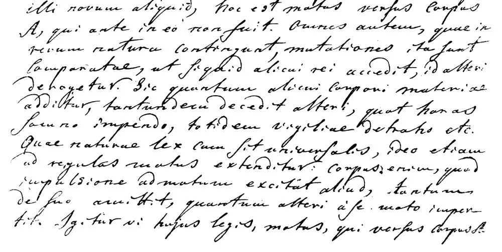 Страница из письма М В Ломоносова к Л Эйлеру от 5 июня 1748 с формулировкой - фото 133