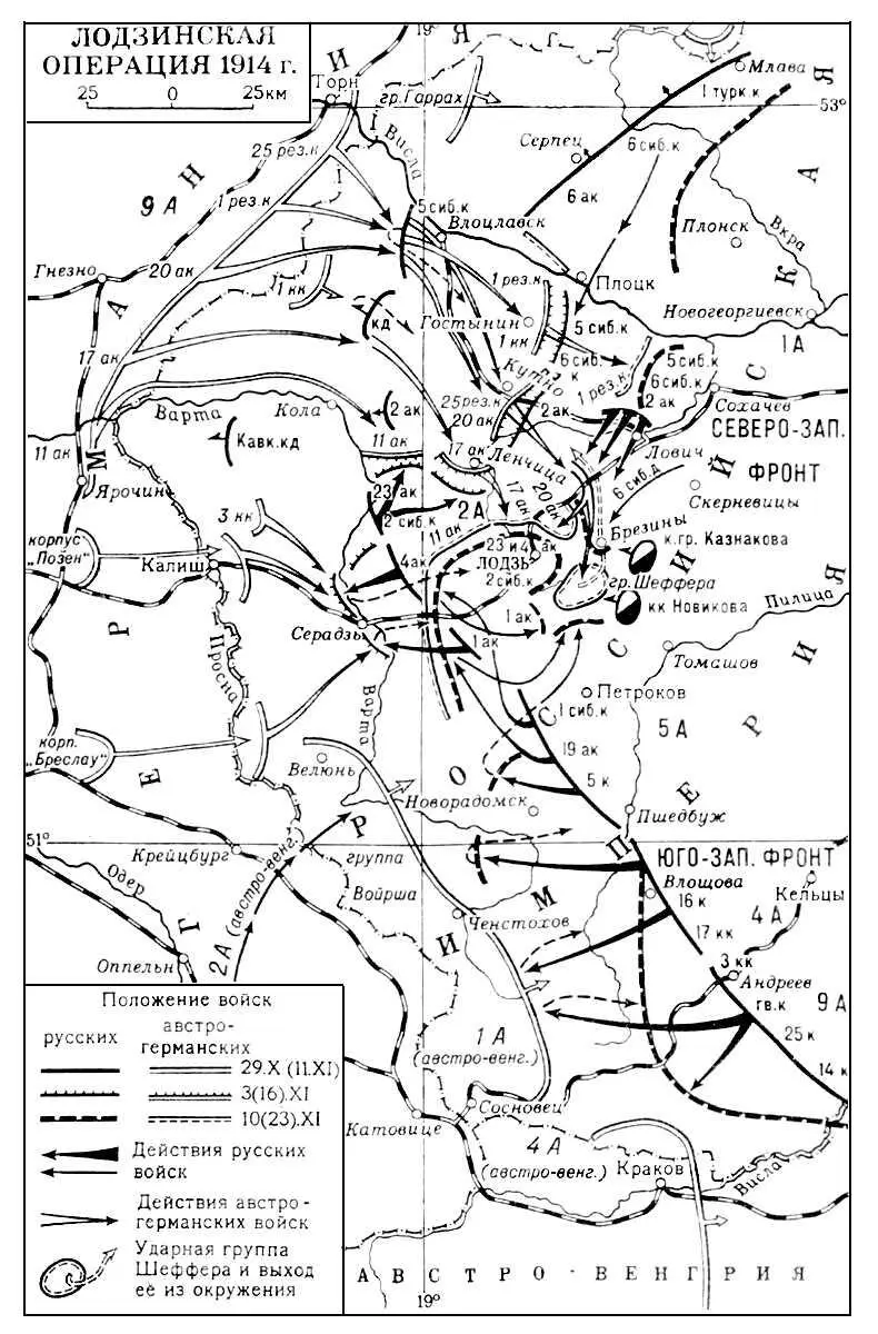 Лодзинская операция 1914 г Лодзинское воеводство Лодзинское - фото 106