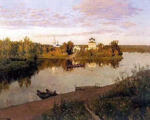 И И Левитан Вечерний звон 1892 Третьяковская галерея Москва И И - фото 50