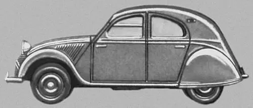 Ситроен 2 CV Франция Микроавтомобиль Фиат850 СССР с двигателем - фото 67